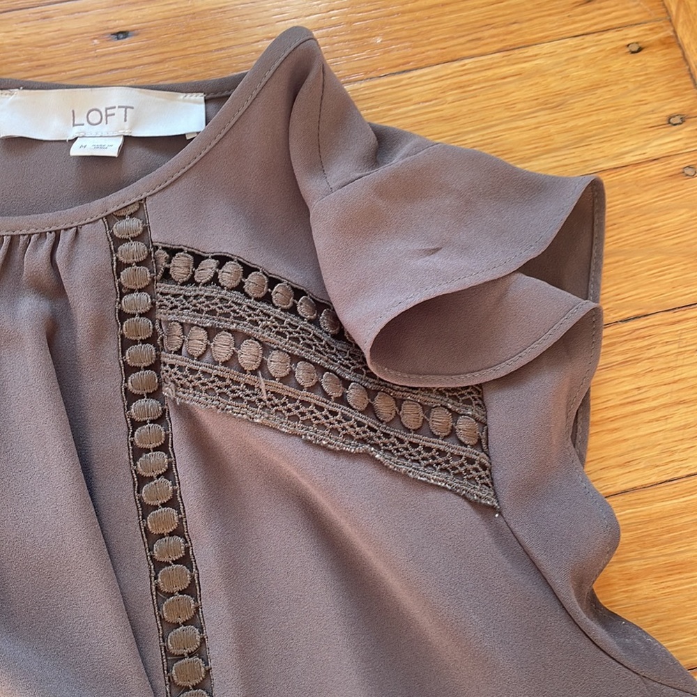 Dark olive green LOFT tank